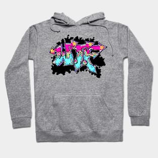 Graffiti Tag WTF by LEG Hoodie